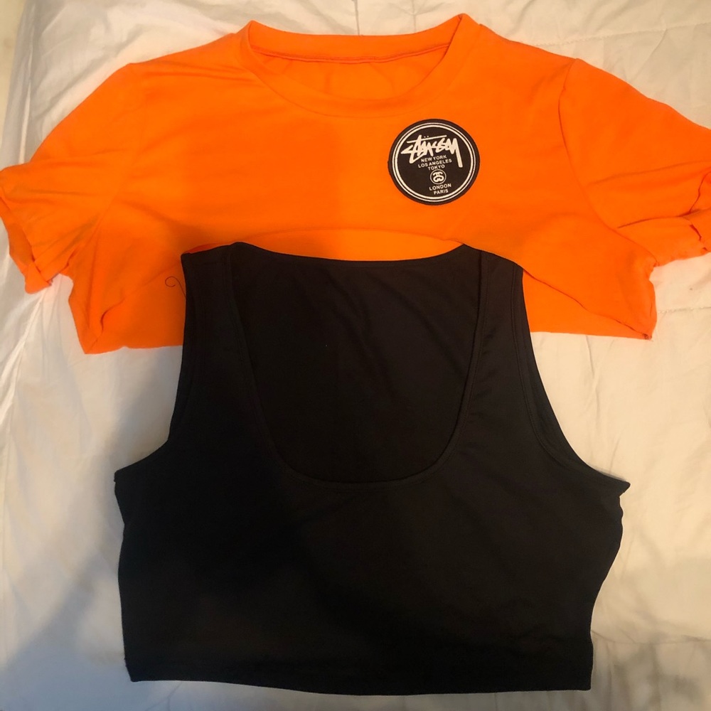 2 piece stussy shirt